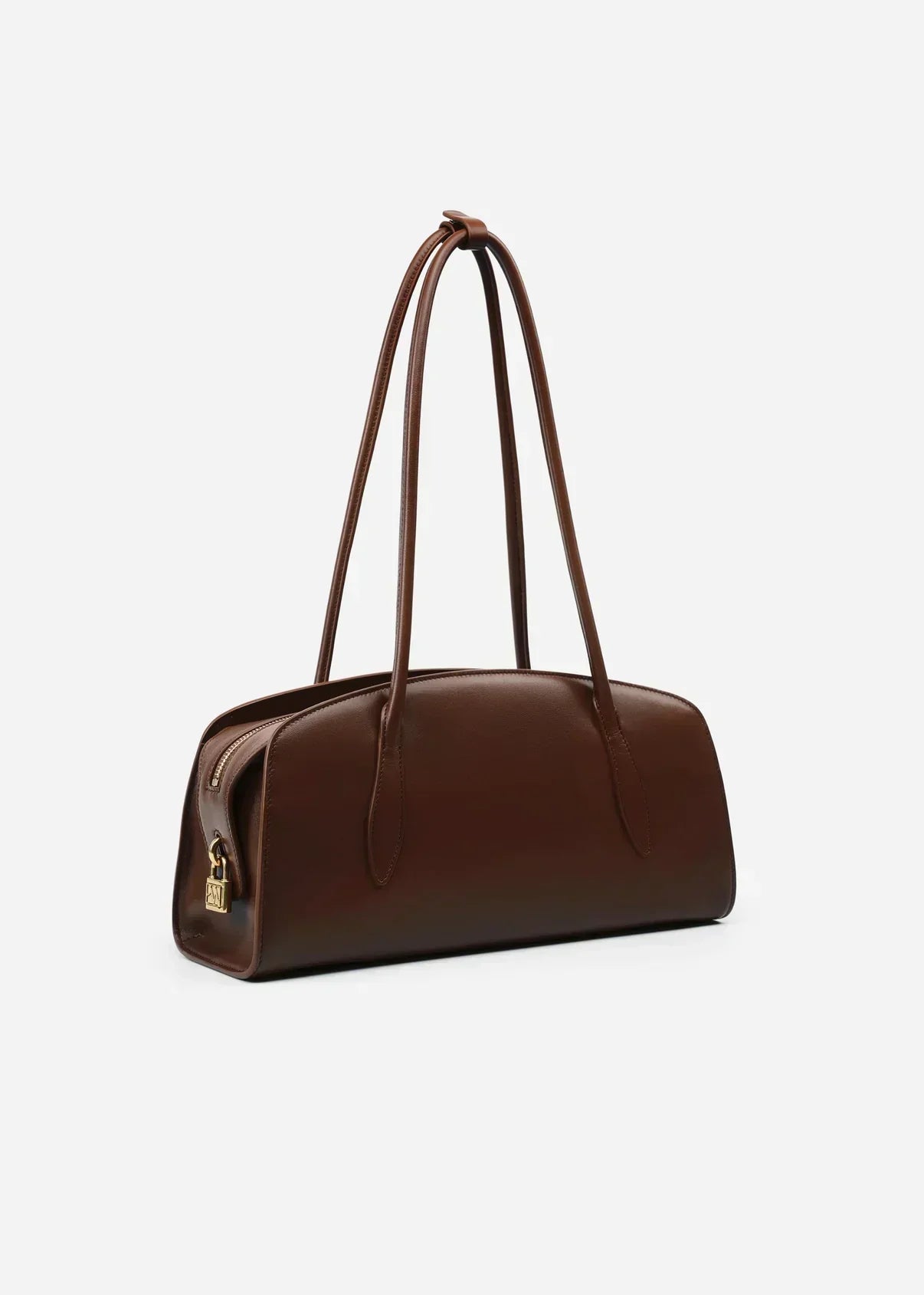 Gabrielle East-West Shoulder Bag - Chocolate