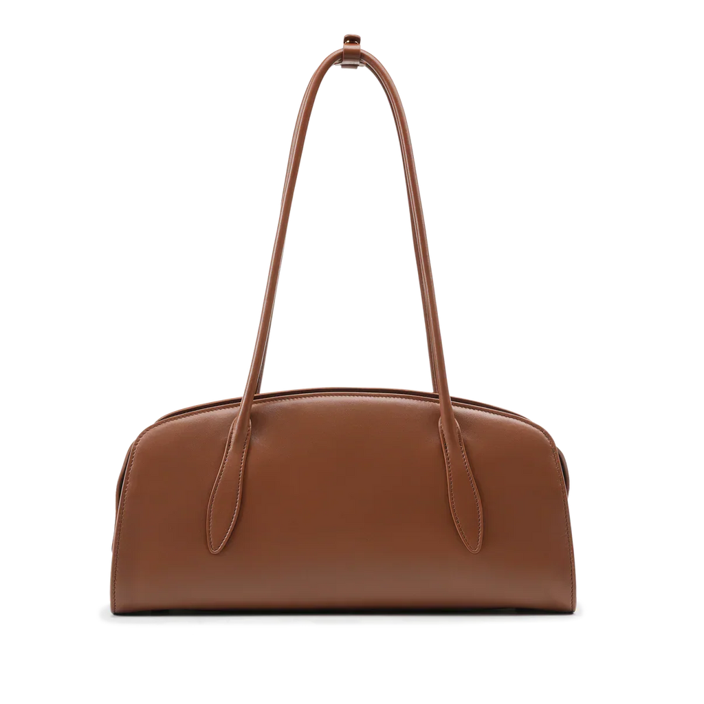 Gabrielle East-West Shoulder Bag - Chocolate