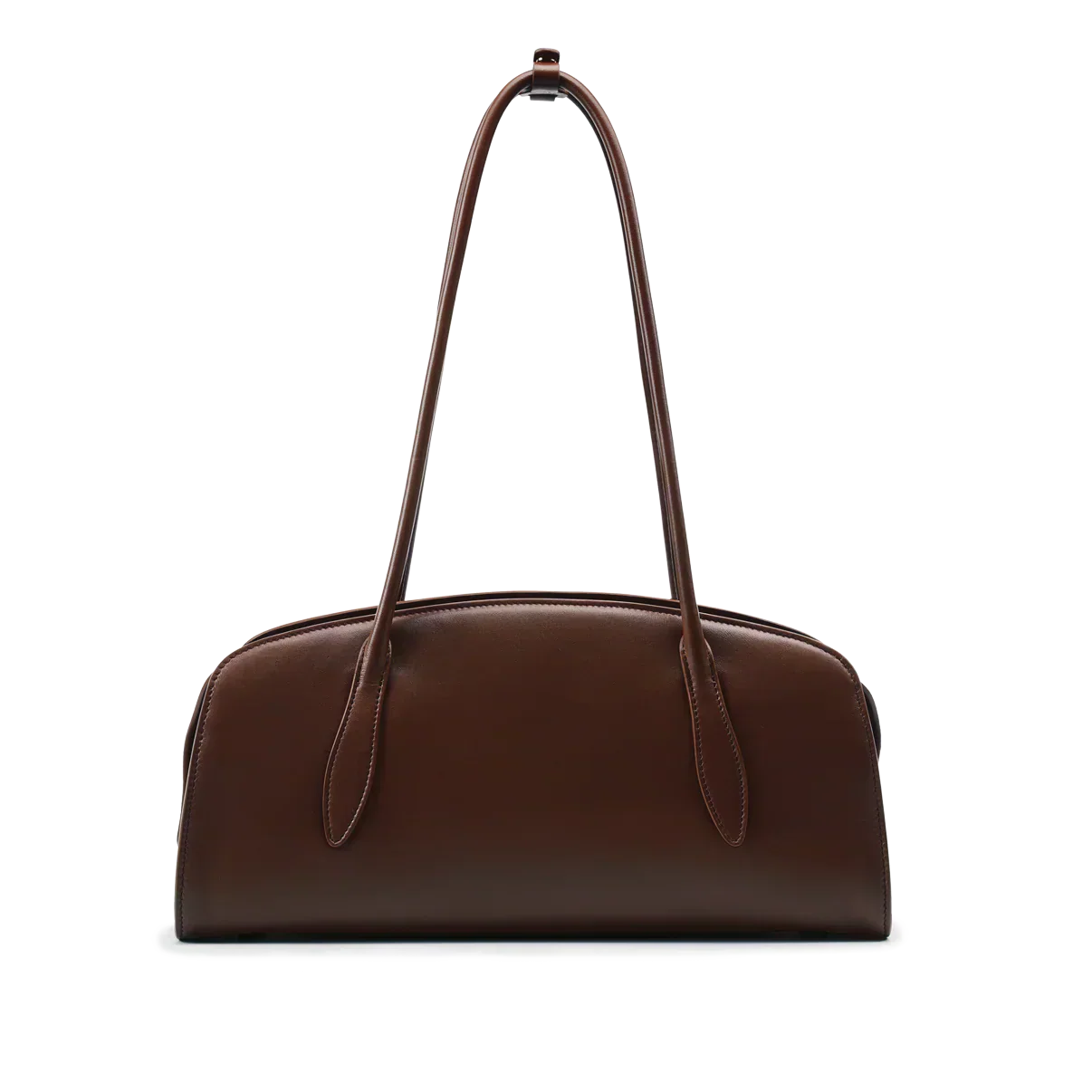 Gabrielle East-West Shoulder Bag - Chocolate